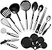Vremi 15 Piece Kitchen Gadgets Cooking Utensils Set - Kitchen Gadgets and Tools Cooking Utensil Set - Unique Fun Cool Kitchen Gadgets with Plastic Cooking Utensils - Cute Useful Kitchen Gadget Sets