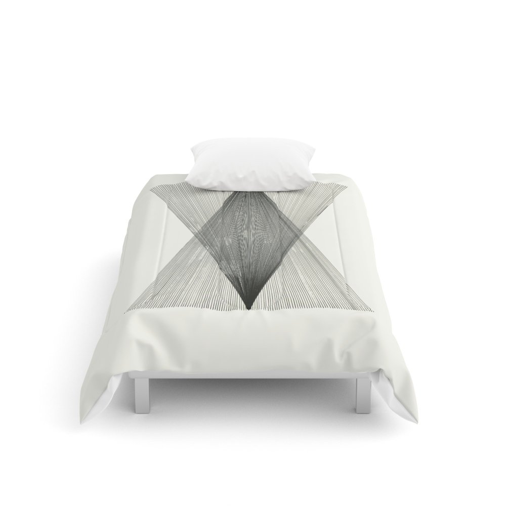 60 Off Society6 Intersect Comforters Twin Xl 68 X 92