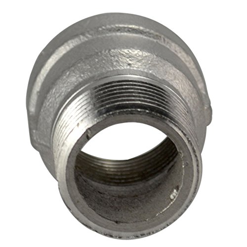 SuperWhole 1/2" Female x 1/2" Male Nipple Bush Adapter Bushing Pipe Fittings NPT SS304 Hardware