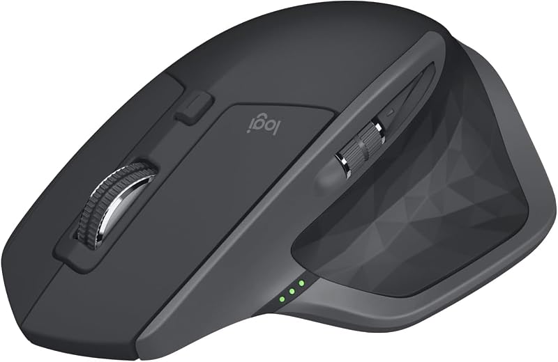 Logitech MX Master 2S Graphite Bluetooth Wireless Mouse Multi Surface
