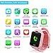 DUIWOIM Kids Smart Watch Phone Watch for Kids Smartwatch Camera Games Touch Screen Cool Toys Smart Watch Gifts for Girls Boys Children (Pink)