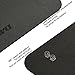 DAWAY Y8 Eco Friendly Wide Thick TPE Yoga Mat Workout Exercise Pilates, Non Slip, Double Sided, Soft, Body Alignment Professional Design, with Carry Strap, 72