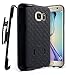 Galaxy S7 Edge Case, NageBee - Slim Hard Shell Holster with Locking Belt Clip Combo Case for Samsung Galaxy S7 Edge (Black)