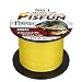 Pisfun Super Strong Braided Fishing Line 4 Strands Fishing Line Saltwater Freshwater 14-80LB 500M(547 Yard)/1000M(1100 Yard) Advanced Braided line