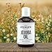 Better Shea Butter Organic Jojoba Oil | 100% Pure, Cold Pressed | Moisturize Face, Body & Hair Oil | Natural Massage Oil | 4 oz