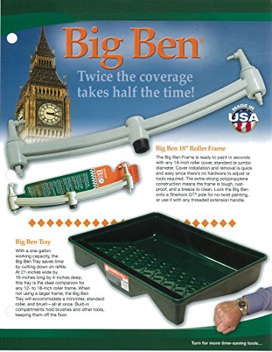 Wooster Brush R402-11 Deluxe Metal Tray, 11-Inch