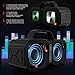 Wireless Outdoor Bluetooth Speaker – Splashproof, Shockproof & Heat-Resistant – Rechargeable Battery for 8 Hours Play Time – Loud HD Sound – 2 Speakers, 2 Tweeters & 2 Bass Valvesthumb 3