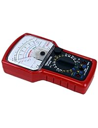 tekpower tp7050 multímetro analógico (7 funciones con probador de batería y fuertemente built carcasa y funda
