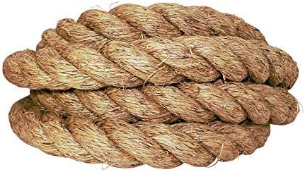 Length 10-1200 ft Tan Rope/Brown Rope SGT KNOTS Manila Rope Size 1/4-3 ...