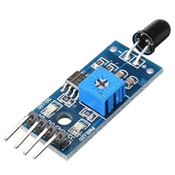 Módulo sensor de detección de llama IR 4 pines para Arduino: Amazon.es: Electrónica