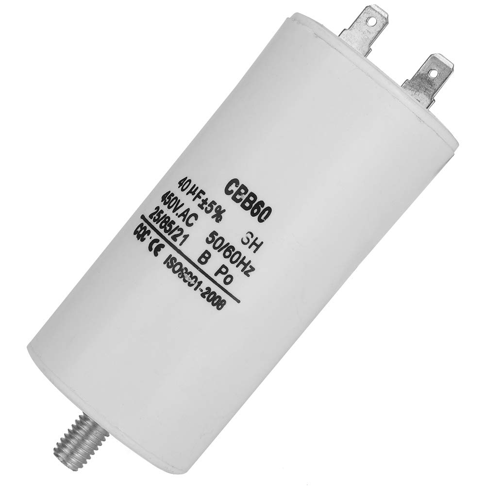 Water Pump Capacitor,450V 40uf Water Pump Capacitor For Washing Machine 50/60Hz