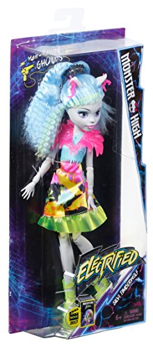 Monster High Electrified Hair-Raising Ghouls Silvi Timberwolf Doll