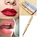 5 Pcs Retractable Lip Brush Travel Lipstick Gloss Makeup Brush Tool