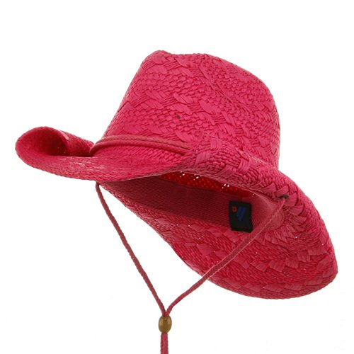 Ladies Toyo Cowboy Hat - Fuchsia