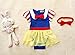 stylesilove.com Baby Girls Snow Princess Romper Dress with Headband 2pcs Halloween Costume Outfit (80/6-12 Months)