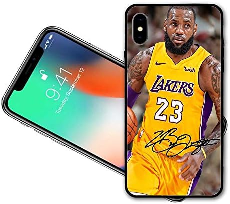 HZMJSJK Lebron Case for iPhone X Case,PC Material Never Fade