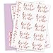 xo, Fetti 24 Rose Gold Bride Tribe Metallic Tattoos | Bachelorette Party Decorations, Bridesmaid Gift + Bride To Be Favor