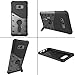 SunRemex Durable Armor Galaxy S8 Plus Case with Full Body Protective and Resilient Shock Absorption and 360 Degree Rotating Kickstand Design for Samsung Galaxy S8 Plus (6.2 inch 2017) (Black)