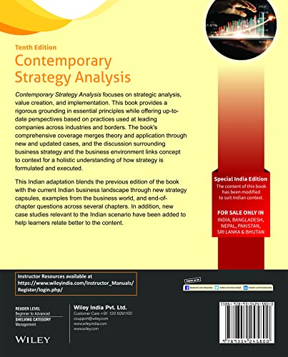 Contemporary Strategy Analysis, 10ed, An Indian Adaptation | IM | BS | e 2