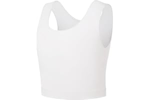 GCTBL Chest Binder for Transgender Half FTM Binder Trans Breathable Compression Bra