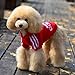 Zehui Pet Dog Cat Sweater Puppy T Shirt Warm Hoodies Coat Clothes Apparel Red M