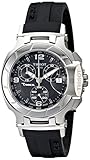 Tissot Women's T0482171705700 T-Race Black Dial Rubber Strap Watch