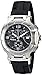 Tissot Women's T0482171705700 T-Race Black Dial Rubber Strap Watch