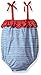 Mud Pie Baby Girls' Swimsuit One Piece, Crab, 3 Toddler