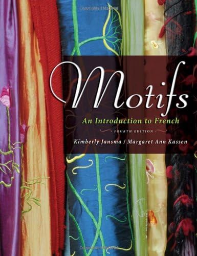 Motifs: An Introduction to French, 4th Edition (Book & 2 CD-ROMs)