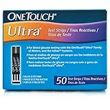 One Touch Ultra Test Strips  50 CT Int 3 Language:English, Spanish, Portuguese