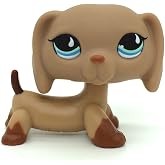 CFCLLBR Rare Mini Pet Toys #518 Puppy Dog Dachshund Brown Animal Figure