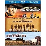 Searchers / Wild Bunch / How the West Was Won (Triple-Feature) [Blu-ray] by Warner Home Video