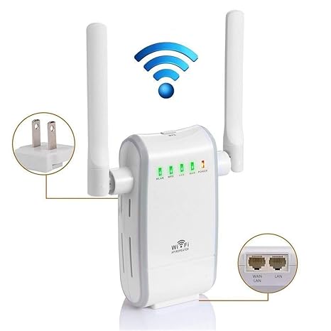 300Mbps Wireless Router /Extensor Enrutador Inalámbrico de Red /WiFi Mini Wireless Extensor de Rango AP Amplificador /Full Co