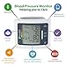 Blood Pressure Monitor Wrist with Bluetooth - Large Screen Display - Clinically Accurate & Fast Reading - FDA Approved - BPM-337BT by iProvèn (BPM Wrist)