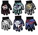 Gilbins Magic-Stretch Gripper Glove, Kids Size, Colorful Set, 6 Pair