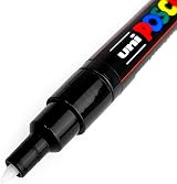Posca White Paint Markers Set PC-1MR PC-1M PC-3M 0.7-1.8mm view 5