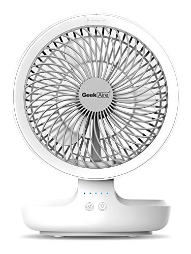 Geek Aire GF6, 8 Inch Rechargeable Mini 