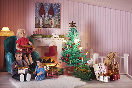 Lundby Smaland Dollhouse Christmas Tree Set