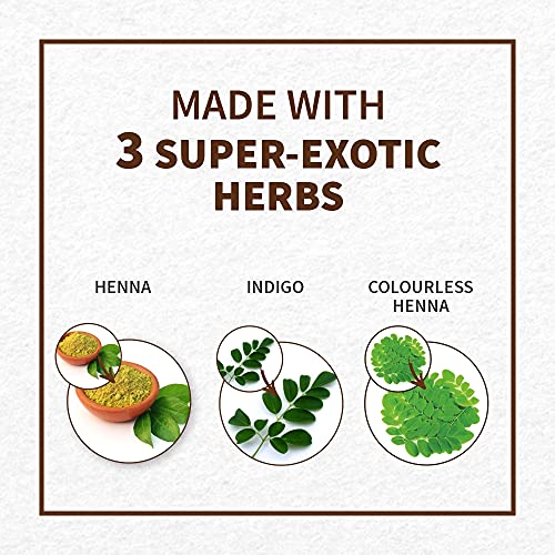 Indus Valley Bio Organic Natural Henna Powder For Hair Dye Medium Brown 3.5 oz Pricepulse