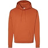 Hanes Mens Ecosmart Hooded Sweatshirt, 4XL, Texas Orange