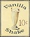 PosterArtNow Malt Shop III Shake Art Print Poster by Catherine Jones, 11 x 14