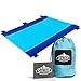 Outer Limits NEW Huge Travel - Picnic Blanket - Beach Blanket Compact Water Resistant Sand Free 7'x9' Oversized Nylon Outdoor Blankets with 4 Stakes Lightweight Portable Camping Blanket