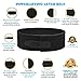 Hawk Sports Weightlifting Belt for Men and Women, Black 10mm Thick, 4-Inch Wide Lever Belt for Safely Increasing Weight and Lifting Power for Deadlifts, Squats, and Other Workouts