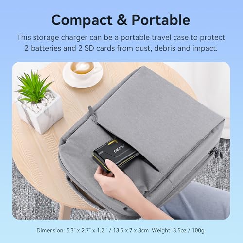 ENEGON NP-W126S NP-W126 Battery (1680mAh) 20W LCD Fast Charger for Fujifilm X100V,X100VI, X100F,X-T1,X-T3,X-T30,X-T100,X-T200,X-A1,X-E1,X-E2,X-E3,X-E4,X-M1,X-S10,X-Pro1/2/3,HS30EXR, HS35EXR, HS50EXR
