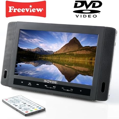 Sovos 10 Portable Digital Analogue Freeview Tv Dvd Cd Amazon Co Uk Electronics