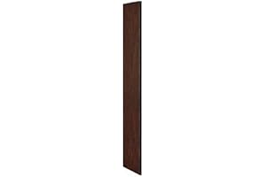 Salsbury Industries 33333MAH Side Panel for 18-Inch Deep Designer Wood Locker without Sloping Hood, Mahogany Brown