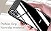 TOZO for iPhone X Case Soft Grip Matte Finish TPU + PC Clear Hard Back Panel Hybrid PC+TPU -Protect Cover Back Transparent Bumper for iPhone 10 / X Black Edge