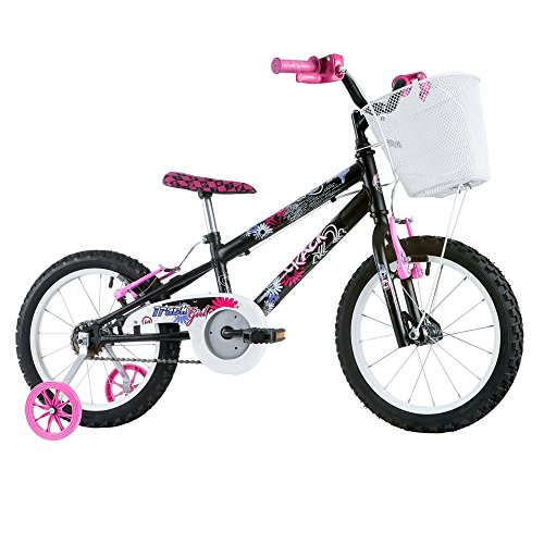 Bicicleta Infantil Feminina Track Girl Aro 16 Preto/Pinky - Track Bikes