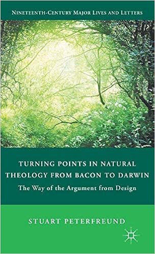 Amazon Com Turning Points In Natural Theology From Bacon To
