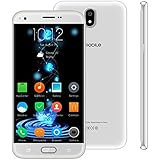 Android 3G Unlocked Smart Phone,9Pcs V Mobile J5-N 5.5 Inches Android 7.0 8GB ROM 5MP Camera 2800mAh Battery Dual Sim Quad Core for at&amp;T/T-Mobile (White)